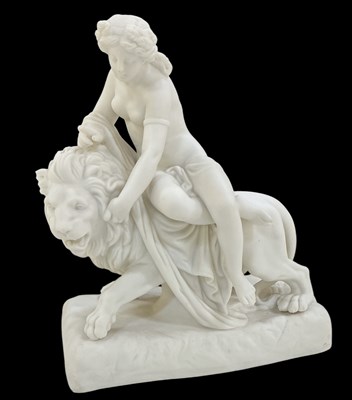Lot 757 - AFTER JOHN BELL; a 19th century Parian ware...