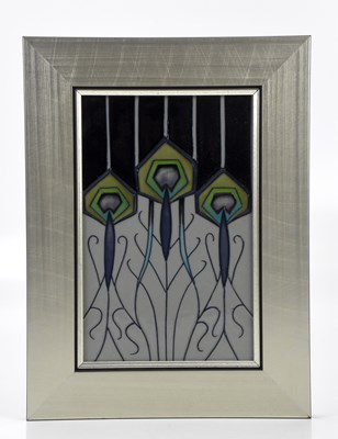 Lot 371 - NICOLA SLANEY FOR MOORCROFT; a rectangular...