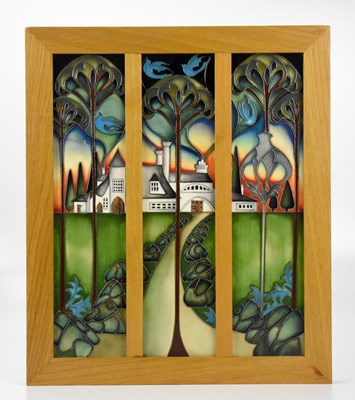 Lot 325 - KERRY GOODWIN FOR MOORCROFT; a large...