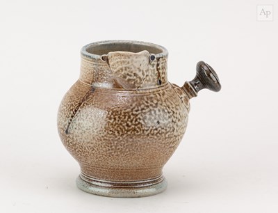 Lot 609 - STEVE HARRISON (born 1967); a salt glazed jug...