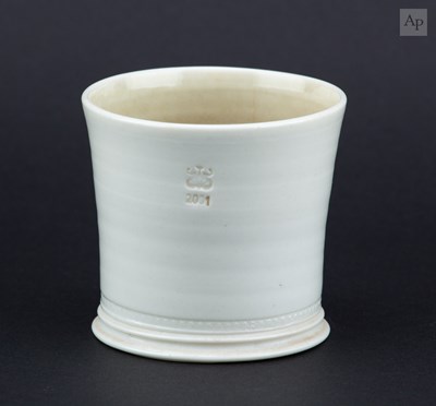 Lot 614 - STEVE HARRISON (born 1967); a salt glazed...
