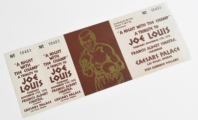 Lot 686 - BOXING INTEREST; 'A Night with The Champ' a...