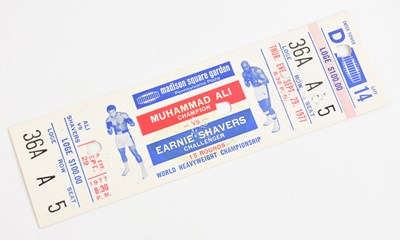 Lot 688 - BOXING INTEREST; an original ticket Muhammad...