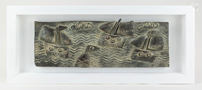 Lot 320 - JOHN MALTBY (1936-2020); '3 Yachts', a...