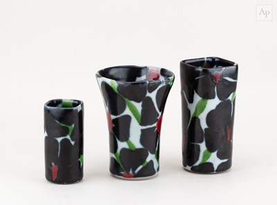 Lot 286 - Dartington Pottery; a group of stoneware vases...
