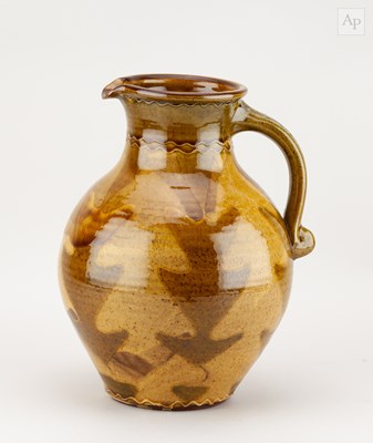 Lot 251 - HANNAH McANDREW (born 1977); a slipware jug...