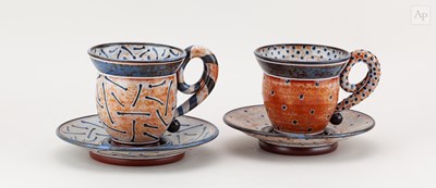 Lot 441 - MORGEN HALL (1960-2016); a near pair of...