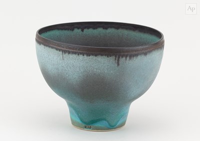 Lot 3 - ABDO NAGI (1941-2001); a porcelain bowl...