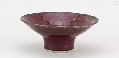 Lot 6 - ABDO NAGI (1941-2001); a stoneware dish...