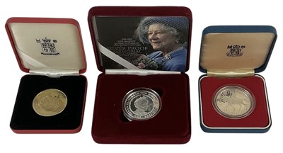 Lot 1768 - A Queen Elizabeth The Queen Mother silver...