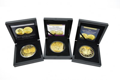 Lot 1697 - BRADFORD EXCHANGE; three limited edition royal...