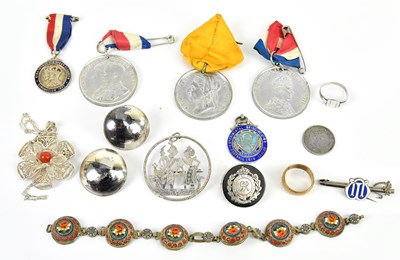 Lot 303 - A George V Royal Engineers silver mounted...