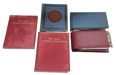 Lot 637 - Three early 20th century all world stamp...