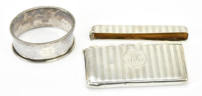 Lot 553 - STOKES & IRELAND; a George V hallmarked silver...