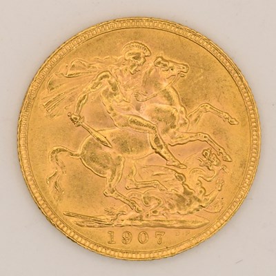 Lot 1608 - An Edward VII full sovereign, 1902.