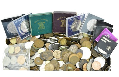 Lot 1769 - A large collection of mixed UK and world coins.