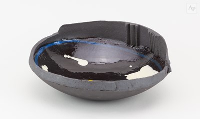 Lot 306 - JOHN HIGGINS (born 1947); a high fired...