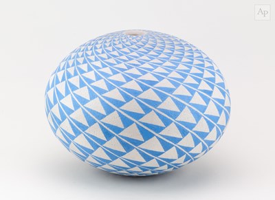 Lot 261 - ILONA SULIKOVA (born 1949); a raku vessel...
