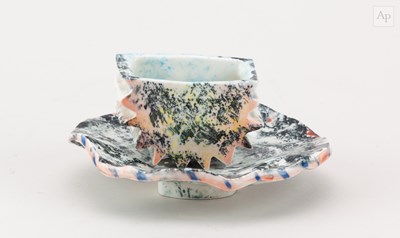 Lot 73 - CAROL McNICOLL (1943-2025); a porcelain...