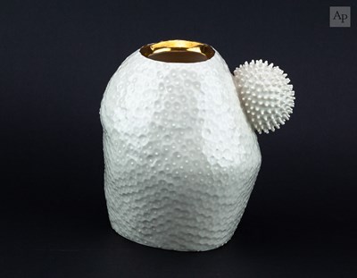 Lot 260 - IKUKO IWAMOTO (born 1971); a slip cast...