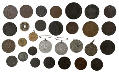 Lot 1772 - Various UK copper coins, mostly 18th and 19th...