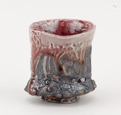 Lot 204 - EDDIE CURTIS (born 1953); a stoneware yunomi...