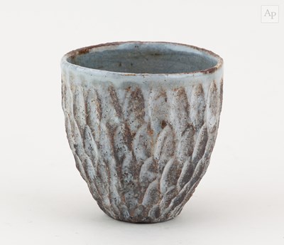 Lot 18 - AKIKO HIRAI (born 1970); a stoneware beaker...