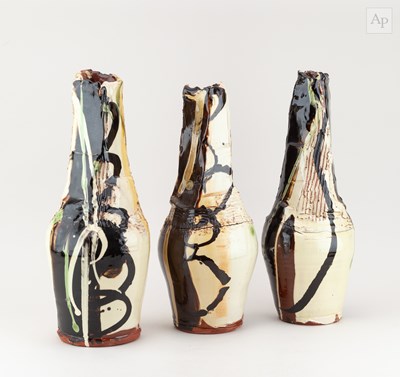 Lot 199 - DYLAN BOWEN (born 1967); a trio of tall of...