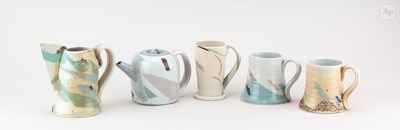 Lot 263 - JACK DOHERTY (born 1948); a group of porcelain...