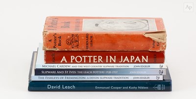 Lot 700 - A collection of books by Bernard Leach and on...