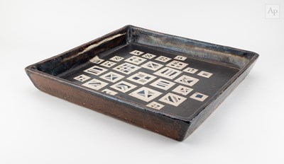 Lot 321 - JOHN MALTBY (1936-2020); a large square...
