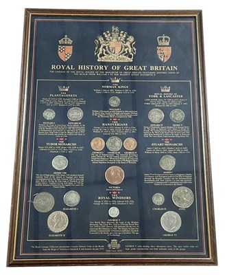 Lot 1770 - HERITAGE MINT; a framed and glazed montage,...