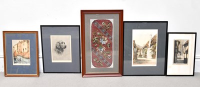 Lot 1789 - HARRY GOFFEY; pencil signed etching of a...