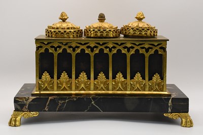 Lot 410 - A good late 19th century French gilt bronze...