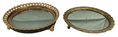Lot 411 - Two late 19th/early 20th century French gilt...