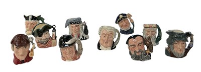 Lot 759 - ROYAL DOULTON; ten assorted medium sized...