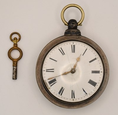 Lot 1829 - A Victorian hallmarked silver pair cased open...
