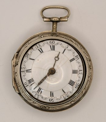Lot 1809 - An 18th century George III hallmarked silver...