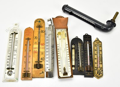 Lot 250 - J LIZARS LTD; an 'Maximum and Minimum' copper...