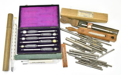 Lot 279 - J W TOWERS & CO LTD; a streamline hydrometer,...