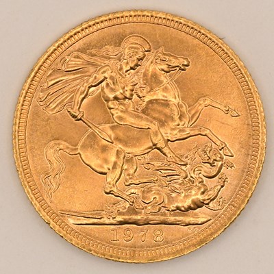Lot 1641 - An Elizabeth II full sovereign, 1978.