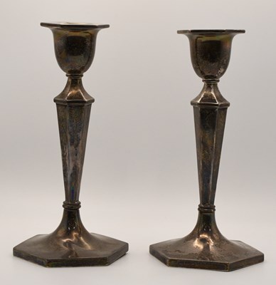 Lot 1171 - WALKER & HALL; a pair of early 20th century...