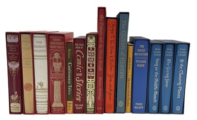 Lot 587 - FOLIO SOCIETY; fifteen assorted books, all in...