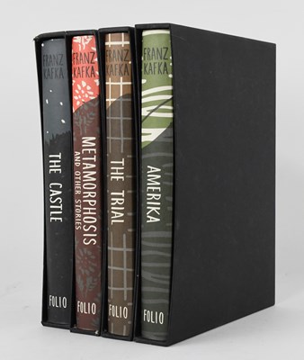 Lot 612 - FOLIO SOCIETY; four books by Franz Kafka...