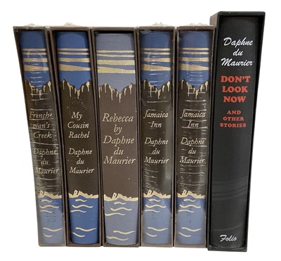 Lot 600 - FOLIO SOCIETY; six books by Daphne du Maurier,...