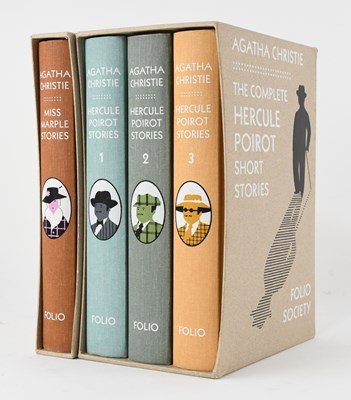 Lot 613 - FOLIO SOCIETY; two books by Agatha Christie,...
