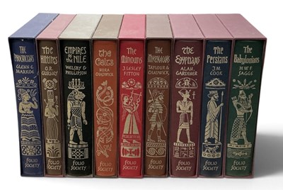 Lot 560 - FOLIO SOCIETY; nine assorted books, all in...