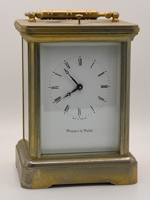 Lot 201 - MAPPIN & WEBB LTD; an early 20th century brass...
