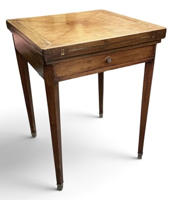 Lot 84 - A late 19th/early 20th century mahogany...