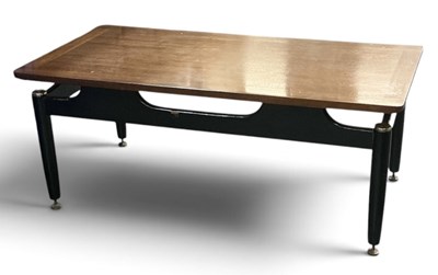 Lot 133 - G PLAN; a mid century African mahogany...